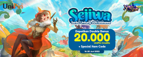 SEJIWA – Serbu Untung Juni Istimewa dengan Top Up Diamonds Never After di UniPin